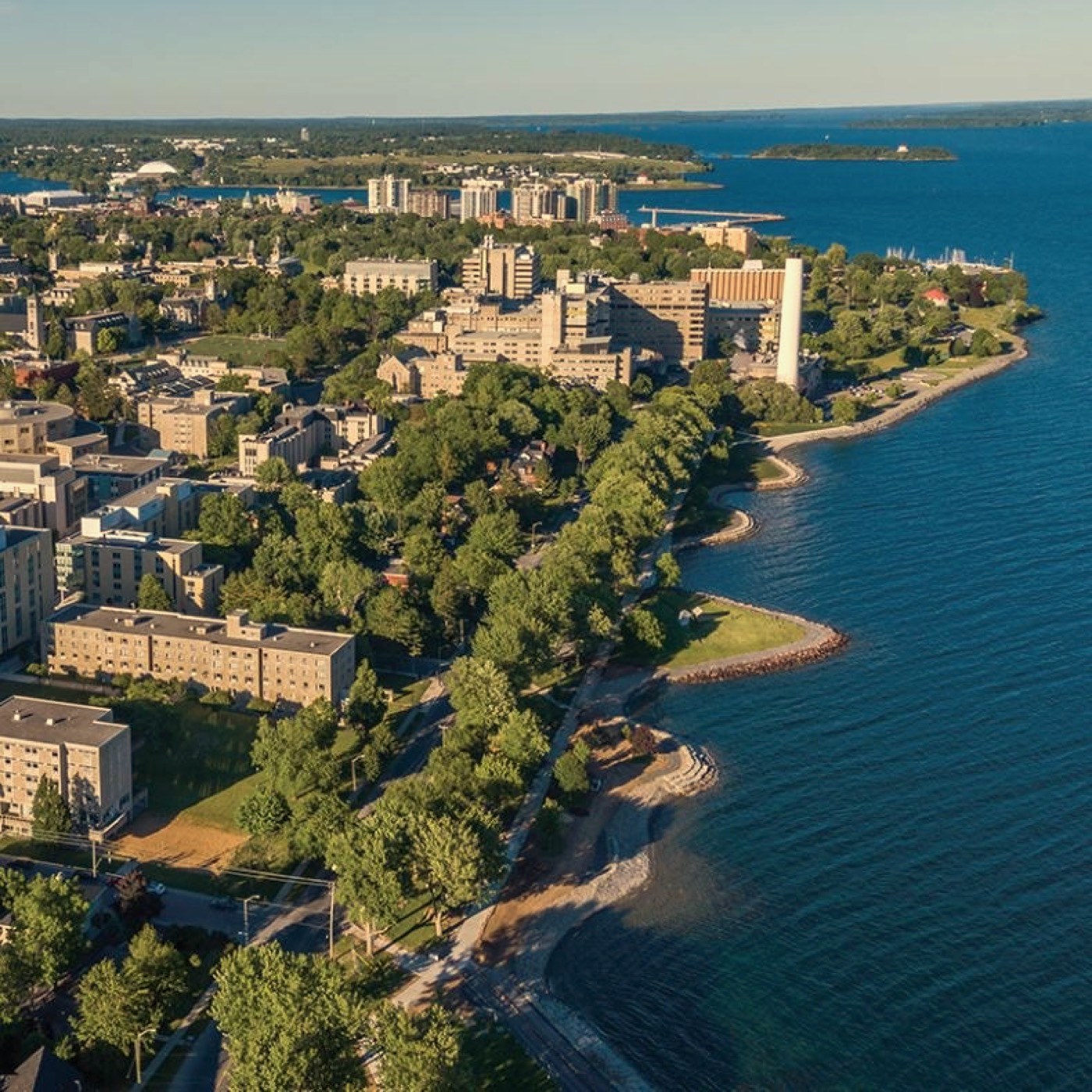 Queen's University aerial view